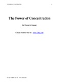 The Power of Concentration - Intuition - Awakening your Spiritual 