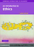 An Introduction to Ethics