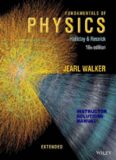 Fundamentals of Physics Extended 10th Edition Instructor's Solutions Manual