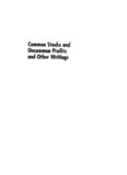 Common Stocks and Uncommon Profits and Other Writings (Wiley Investment Classics)