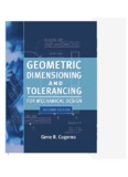 Geometric Dimensioning and Tolerancing for Mechanical Design