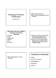 Psychology of Romantic Relationships