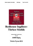 Redhouse Ingilizce- Türkce Sözlük