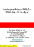 Project Management Professional (PMP®) Exam PMBOK® Guide 