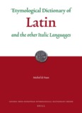 Etymological Dictionary of Latin and the other Italic Languages