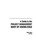 A Guide to the PROJECT MANAGEMENT BODY OF KNOWLEDGE | PMBOK Guide Sixth Edition