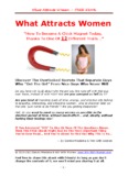 What Attracts Women - Wing Girl Method - Do you want to attract women?