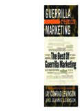 The Best of Guerrilla Marketing: Guerrilla Marketing Remix