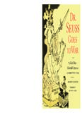 Dr. Seuss goes to war : the World War II editorial cartoons of Theodor Seuss Geisel