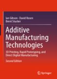 Additive Manufacturing Technologies: 3D Printing, Rapid Prototyping, and Direct Digital