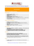 MATH CHEAT SHEET Basic Math and Pre-Algebra Cheat - GRE
