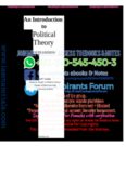 Introduction to political theory