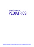 Nelson Textbook of PEDIATRICS - Mosby