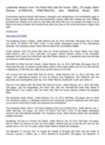 Leadership Wisdom From The Monk Who Sold His Ferrari, 2003 