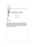 Corporate Finance: Instructor's Manual Applied Corporate Finance 