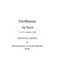 The Masnavi by Rumi