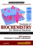 Textbook of Biochemistry for Medical Students