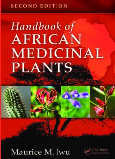 Handbook of African Medicinal Plants, Second Edition