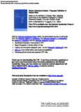 Dietary Reference Intakes: Proposed Definition  Dietary Fiber.