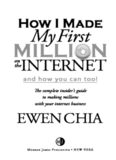 How I made My First Million on the Internet