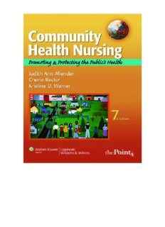Community Health Nursing