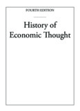 History of Economic Thought - Modern Economics