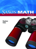 Saxon Math Course 2