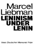 Leninism Under Lenin