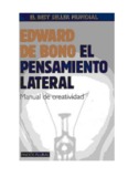 edward de bono, el pensamiento lateral - Iacat.com