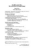 Bible and the Mass Outline - Dr. Brant Pitre