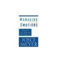 Managing Your Emotions: Instead of Your Emotions Managing You