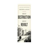 Days of destruction, days of revolt