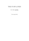 THE FOUR LOVES C. S. Lewis