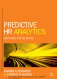 Predictive HR Analytics: Mastering the HR Metric