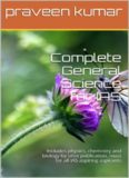 Complete General Science for NSEJS NTSE KVPY IAS Physics Chemistry Biology sifox publication