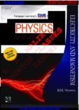 Physics for IIT-JEE 2012-2013: Electricity & Magnetism