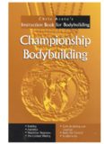 Championship Bodybuilding: Chris Aceto's Instruction Book For Bodybuilding