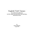 English Verb Tenses: