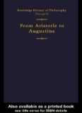 Routledge History of Philosophy Volume II : Aristotle to Augustine