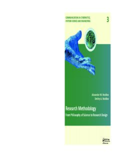 Research Methodology: From Philosophy of Science to Research Design