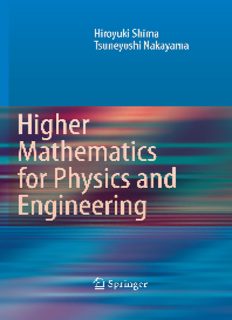 Higher Mathematics for Physics and Engineering: Mathematical Methods for Contemporary Physics