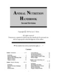 animal nutrition handbook