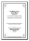 The Miracles of Your Mind