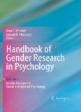 Handbook of Gender Research in Psychology: Volume 2: Gender Research in Social and Applied