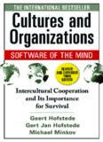 Cultures and organizations : software of the mind : intercultural cooperation and its importance for survival