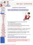 Free Daily motivation for Motivational Self Improvement & Inspirational Quotes