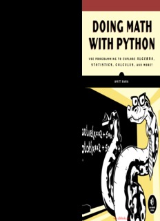 doing math with python doing math with python