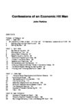 Confessions of an Economic Hit Man