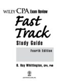 Wiley CPA Exam Review Fast Track Study Guide (Wiley Cpa Examination Review Fast Track Study Guide)