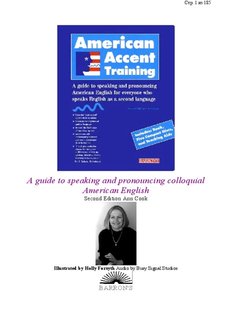 A guide to speaking and pronouncing colloquial American English